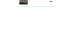 Desktop Screenshot of epay-heritage.esos.co.uk